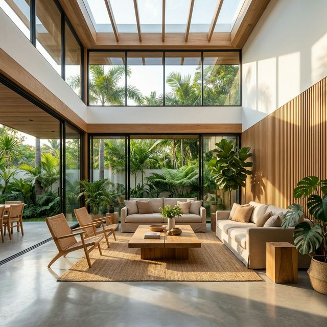 Rumah Cluster Modern Tropical di Bogor Barat: Smart Home, Skylight & Sustainable Living